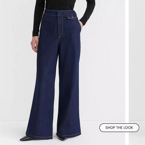 NWT Curvy Wide Leg Trouser Jean